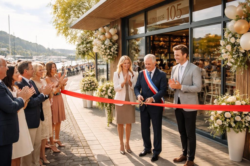 découvrez l'inauguration officielle du 105, le nouveau restaurant incontournable situé sur le quai à rouen. une expérience culinaire unique vous attend dans un cadre chaleureux au bord de l'eau.