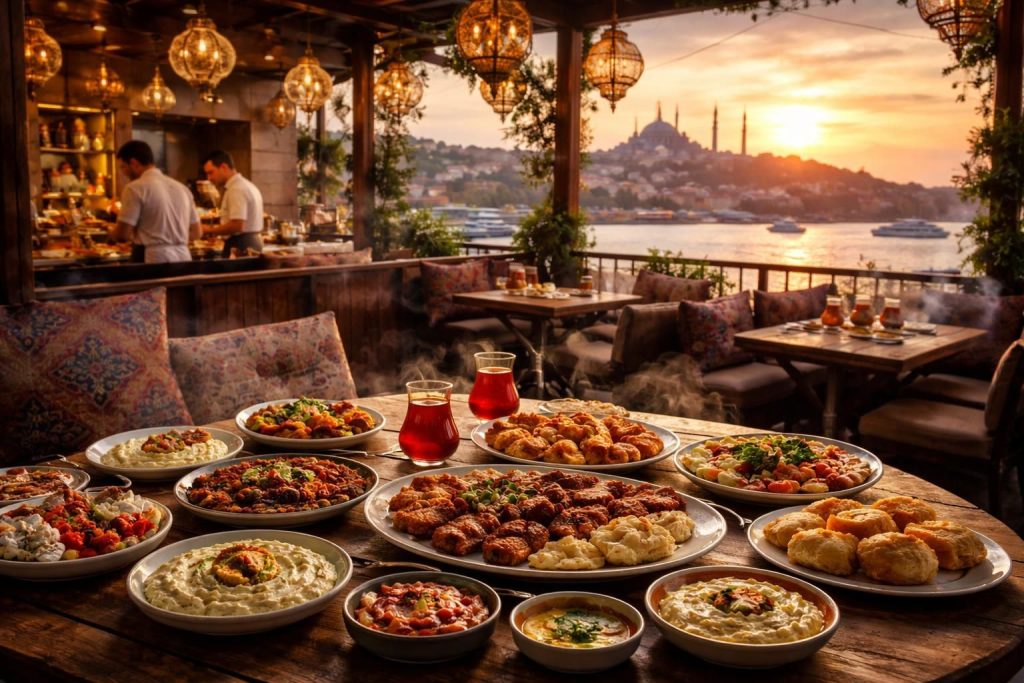 explorez l'art culinaire à istanbul et plongez dans un voyage gastronomique unique à travers les meilleurs restaurants de la ville.