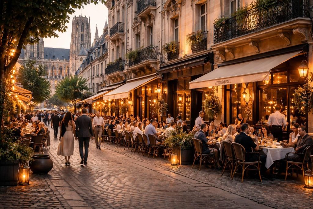 explorez notre sélection exclusive des 15 restaurants incontournables à reims et savourez les meilleures spécialités culinaires de la région dans des établissements de qualité.