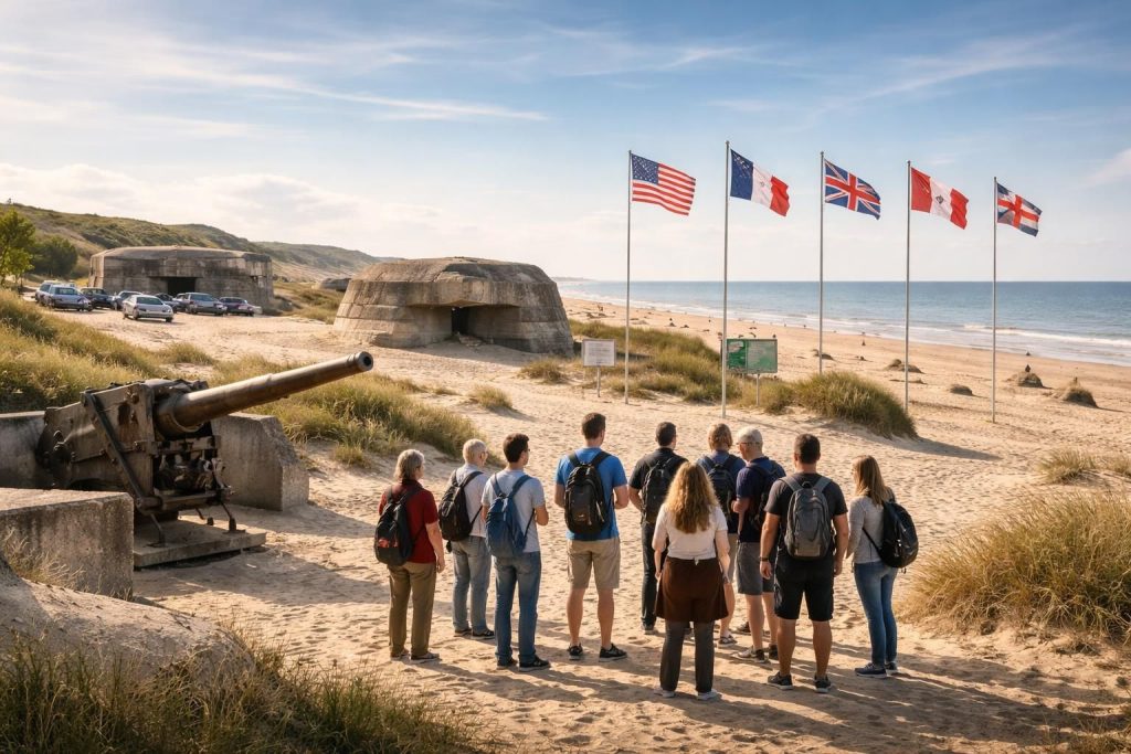 découvrez comment visiter les plages du débarquement en seulement 2 jours grâce à notre guide complet, pour une immersion historique inoubliable.